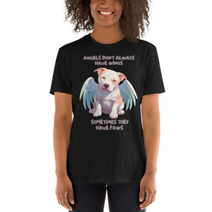 Pet Memorial | Angel Pitbull Unisex T-Shirt