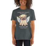 Pet Memorial | Angel Pug Unisex T-Shirt