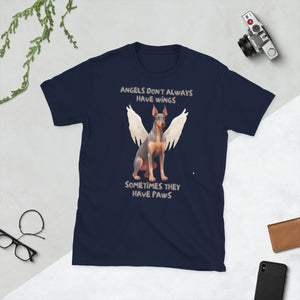 Pet Memorial | Angel Dobermann Unisex T-Shirt