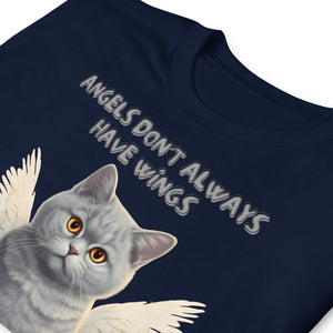 Pet Memorial | Angel British Shorthair Cat Unisex T-Shirt