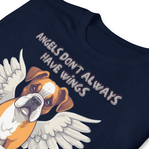 Pet Memorial | Angel Boxer Dog Unisex T-Shirt