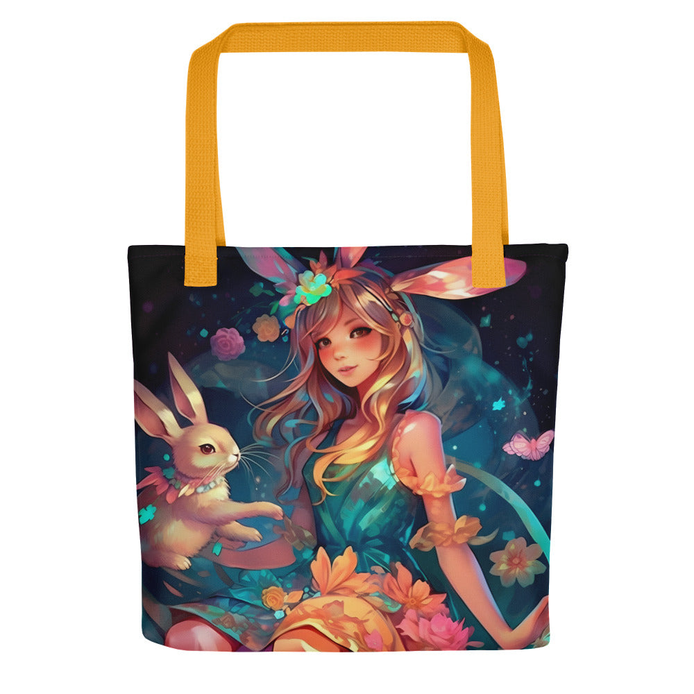 Bunny Goddess Tote Bag
